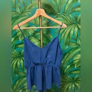 Royal blue aritzia shirt